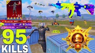 OMG!95 KILLS in 2 MATCHES SOLO VS SQUAD | Pubg mobile 