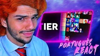 "TIER LIST DE YOUTUBERS" - Diggo (SALVATORE REACT)