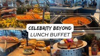 Celebrity Beyond Lunch Buffet at the Oceanview Cafe, Celebrity Cruises