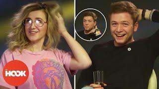 Taron Egerton Flirts With Our Interviewer | @TheHookOfficial