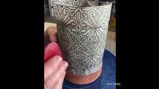 Tissue Transfer on a Cylinder