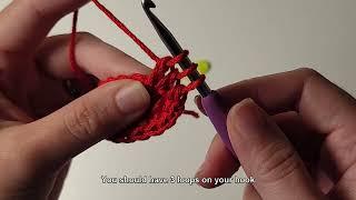 How to Crochet the 5-DC-Bobble Stitch