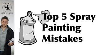 The Top 5 Mistakes to Avoid When Painting With Spray Paint