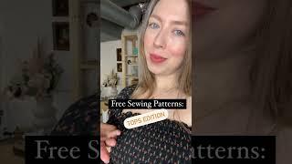 Free Sewing Patterns: Tops Edition || Free PDF Sewing Patterns