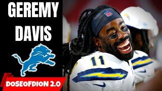 Geremy Davis Has A Word For Lions Fans! Detroit Lions Talk