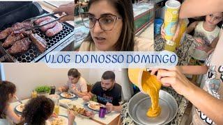 VLOG DIA DE DESCANSO | ALMOÇO SIMPLES E GOSTOSO | BOLO DE CENOURA PARA O LANCHE