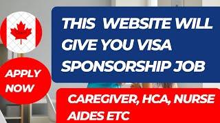 This website will give you visa Sponsorship jobs in Canada, UK & USA | Go check it out Now