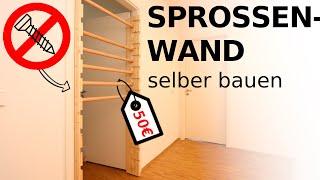 SPROSSENWAND selber bauen | OHNE BOHREN! | DIY | Rob Renoviert