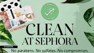 Sephora Favorites Clean Beauty Sample Bag - 12 Reviews!