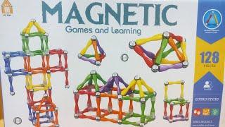 Unboxing a "Magnetic Games & Learning Set"