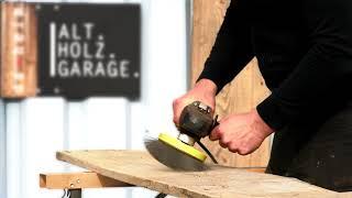 Altholzgarage // Altholz bürsten // Werte erhalten