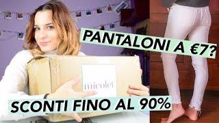 SALDI tutto l'anno su MICOLET - sconti fino al 90%