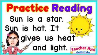 Practice Reading | Reading Lesson for Kids, Kinder, Grade1 Grade2, Effective Reading Tutorial