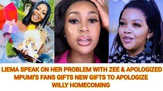 LIEMA Speak On Her Problem with ZEE & Apologized| MPUMI's Fans gave her NEW Gifts| WILLY Host HMs