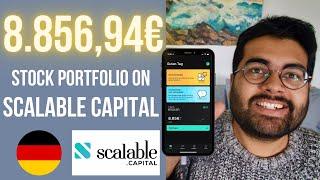 My 8.856,94€ Stock Portfolio on Scalable Capital Broker: Breakdown & ETF Tips: Investing in Germany
