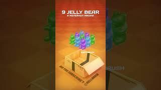 Cute Jelly Bears Simulation #JellyBears #blender #clothsimulation #3d #candy #Cloth #3dcloth