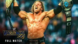 FULL MATCH: Chris Jericho vs. Triple H – WWE Title Match: WrestleMania X8