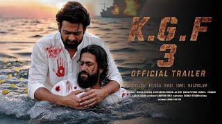 K.G.F: Chapter 3 - Official Trailer | Rocking Star Yash | Prabhas | Ravi Basrur | Prashanth Neel