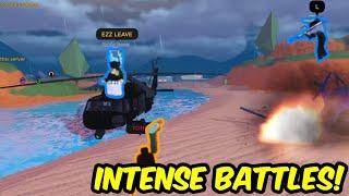 INTENSE TRYHARD COP BATTLES! | Roblox Jailbreak