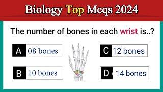 biology top mcq 2024 | most important biology mcqs | biology mcq for competitive exams