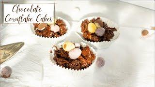 Chocolate Cornflake Cake With Easter Eggs!