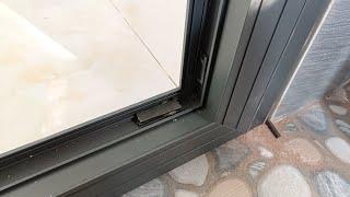 Hoàn Kha l Cách lắp kính cửa nhôm xingfa. How to install xingfa aluminum door glass