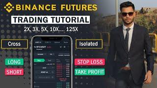 Binance Futures Trading Tutorial in Hindi | Binance Cross Vs Isolated Margin Explained