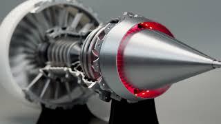 SKYMECHMAN TRENT900 1/15 Scale 3D Turbofan Aircraft Engine - EngineDIY