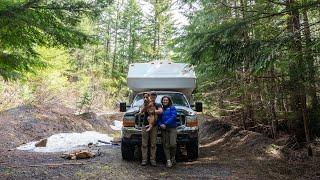 Simple Truck Camping with my GF and Puppy | Hot Pot Dinner