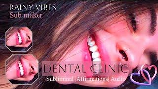 TEETH ALIGNMENT And MINTY BREATH | RAINY VIBES AFFIRMATIONS AUDIO