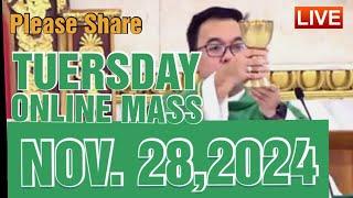 QUIAPO CHURCH LIVE MASS TODAY REV FR DOUGLAS BADONG NOVEMBER 28,2024