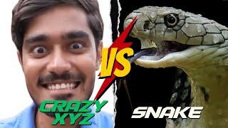 CRAZY XYZ VS SNAKE  I   WHO WILL WIN ?