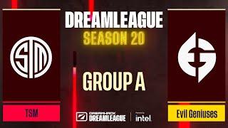 Dota2 - TSM vs Evil Geniuses - Game 1 - DreamLeague Season 20 - Group A