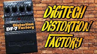 The Digitech Distortion Factory is 7 Famous Guitar Pedals in 1!