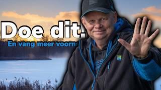 De ultieme tips voor jouw voornvisserij in de winter! | Arnout Van de Stadt