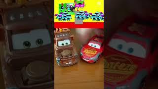 100001 kyla everywhere!!! Disney Pixar Race Team Mater and Lightning McQueen (2/4)