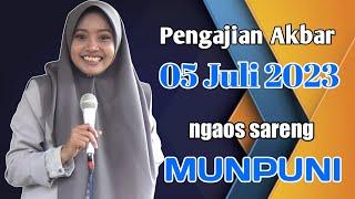 PENGAJIAN AKBAR 05 JULI 2023 NGAOS SARENG USTADZAH MUMPUNI || CERAMAH NGAPAK LUCU USTADZAH MUMPUNI