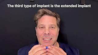 Dr. Westreich shows different types of Chin implant shapes & why you would choose one over the other