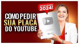 [ATUALIZADO!] Como GANHAR a PLACA PRATA do YOUTUBE em 2024!