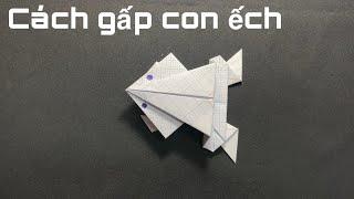 Cách gấp con ếch