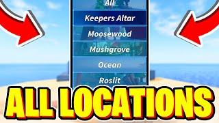 How To UNLOCK ALL LOCATIONS In Fisch! Roblox