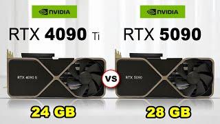 NVIDIA GeForce RTX 4090 Ti vs RTX 5090 GPU | THE RTX PERFORMANCE