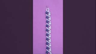 Diy pearl bracelet # #pearlbeading #pearl #beads #beadedbracelet
