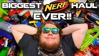 I JUST BOUGHT AN INSANE NERF COLLECTION!!! THOUSANDS OF BLASTERS!?