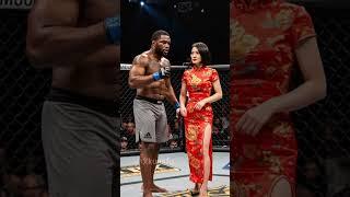 A woman's leg is no weaker than a man's fist.Knee attack is more powerful. #kungfu #boxing  #ai