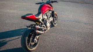 DUCATI MONSTER 937 2022 - Termignoni full racing system exhaust sound! Spring video! #RawSound! #5K