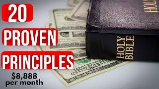 20 SIMPLE Proven Money Lessons From The Bible | Biblical Money Principles