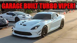 TWIN TURBO VIPERS SHUT DOWN CAR MEET! (My Dream Cars!!)