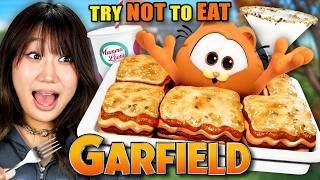 Try Not To Eat - The Garfield Movie (Milk Martini & Cookie Lasagna, Cheese Fondue, Lasagna)