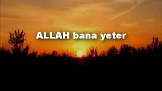 ALLAH bana yeter